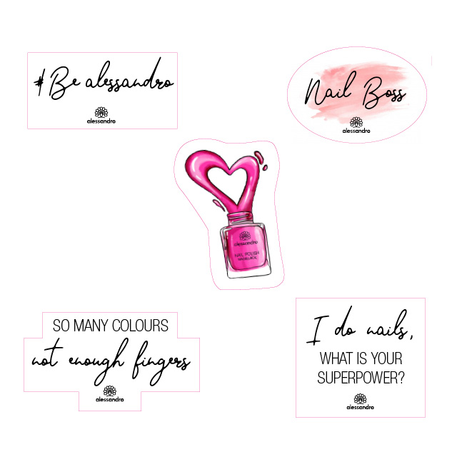 STICKER SET ALESSANDRO LIFESTYLE