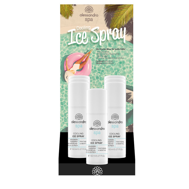 SPA COOLING ICE SPRAY 150ML DISPLAY